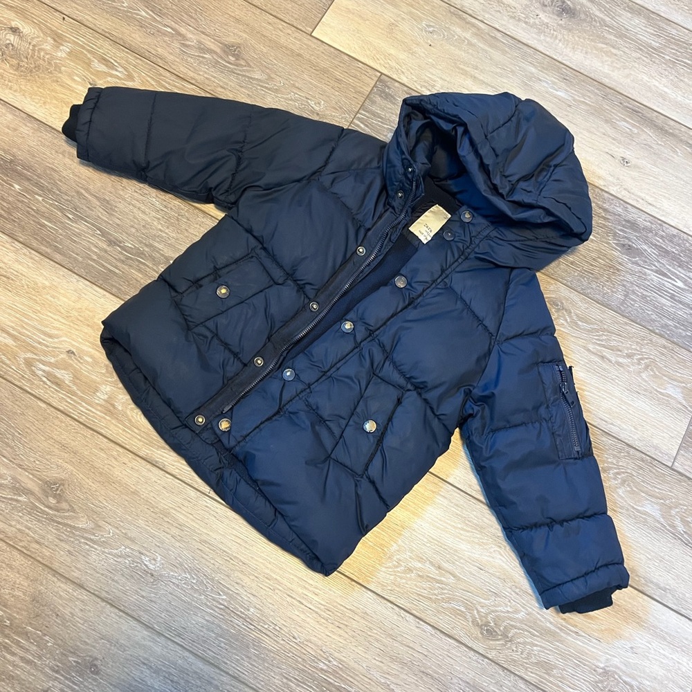 Zara kids winter jacket size 5